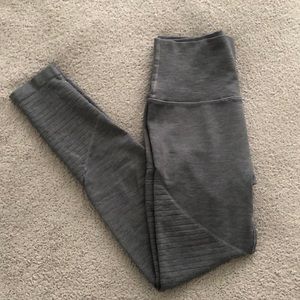 Alphalete Dark Gray OG Leggings - Small